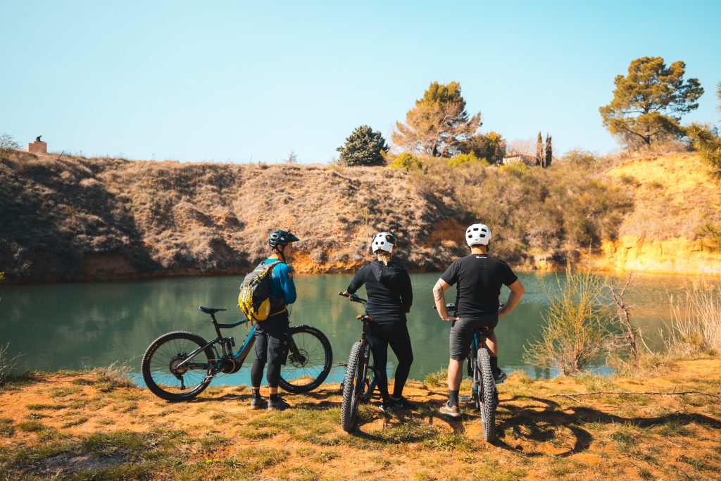 Guided Electric Mountain Bike Tour Rent Bike Luberon